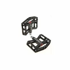 ACROS A-Flat XL Plattform Pedale Mit Großer Trittfläche Schwarz