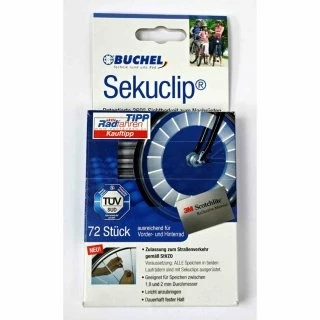Büchel Speichenreflektor Sekuclip 80mm 72er Verpackung 1 Büchel Speichenreflektor Sekuclip 80mm 72er Verpackung