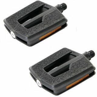 CONTEC Pedale QUICK Deluxe + City-/ Tour Rutschfeste Trittfläche Mit Reflektor 1 CONTEC Pedale QUICK Deluxe + City-/ Tour Rutschfeste Trittfläche Mit Reflektor