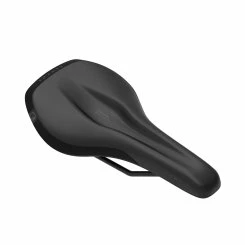 ERGON Sattel SMC Core Men Schwarz - MTB & Pedelec Komfortsattel M/L (12-16cm)
