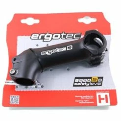 ERGOTEC Charisma Ahead Vorbau 31,8mm / 110mm, 20 Grad Schwarz Level 5