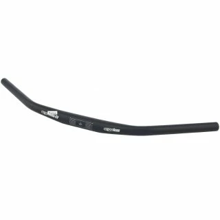 ERGOTEC Lenker Lady Town 16mm 31,8mm / 600mm Schwarz Matt 1 ERGOTEC Lenker Lady Town 16mm 31,8mm / 600mm Schwarz Matt