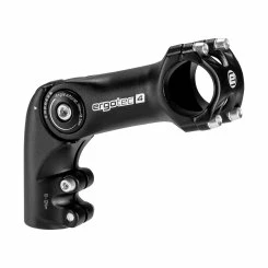 ERGOTEC Vorbau Octopus 2 Ahead 50 Höhenverstellbar 31,8mm Alu Schwarz - Safety Level 4