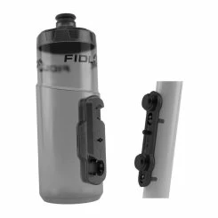 FIDLOCK TWIST Bottle 600 Trinkflaschen Set Inkl. Bike Base Magnethalter Flaschenhalter Smoke / Grau
