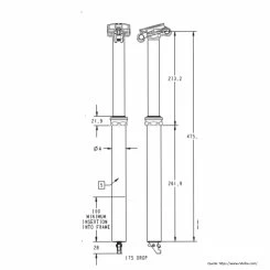 Fox Transfer Factory 31,6mm Internal Sattelstütze 175mm Hub Mod. 2021 & 2022 - Ohne Hebel 3 Fox Transfer Factory 31,6mm Internal Sattelstütze 175mm Hub Mod. 2021 & 2022 - Ohne Hebel – Bild 3
