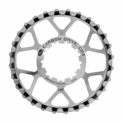 GATES Carbon Drive CDX 28 T. CenterTrack Riemenscheibe Hinterrad Für Shimano HG-Freilauf