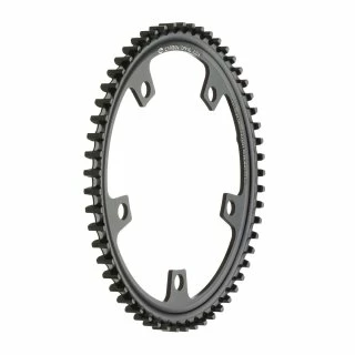 GATES Carbon Drive CDX Riemenscheibe Di2 Vorne 130mm BCD 5-Loch Schwarz 1 GATES Carbon Drive CDX Riemenscheibe Di2 Vorne 130mm BCD 5-Loch Schwarz