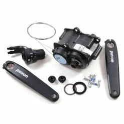 PINION Getriebe C1.9 XR Schwarz Anthrazit - Komplettset P1120 - Schaltgriff DS2 + Kurbel 9 PINION Getriebe C1.9 XR Schwarz Anthrazit - Komplettset P1120 - Schaltgriff DS2 + Kurbel -Fahrräder & Rahmen Store pinion getriebe c19 xr schwarz anthrazit komplettset p1120 schaltgriff ds2 kurbel 1