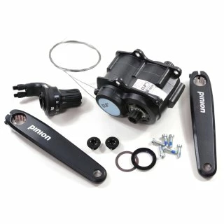 PINION Getriebe C1.9 XR Schwarz Anthrazit - Komplettset P1120 - Schaltgriff DS2 + Kurbel 5 PINION Getriebe C1.9 XR Schwarz Anthrazit - Komplettset P1120 - Schaltgriff DS2 + Kurbel – Bild 5