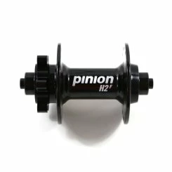 PINION H2.F Vorderradnabe 32-Loch Schwarz Eloxiert