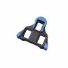 SHIMANO SM-SH12 SPD-SL Schuhplatten Blau Mit Bewegungsfreiheit Hinten