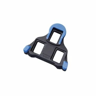 SHIMANO SM-SH12 SPD-SL Schuhplatten Blau Mit Bewegungsfreiheit Hinten 1 SHIMANO SM-SH12 SPD-SL Schuhplatten Blau Mit Bewegungsfreiheit Hinten