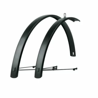 SKS EDGE AL 46 Schutzblech-Set VR+HR 28'' Aluminium Schwarz Matt 1 SKS EDGE AL 46 Schutzblech-Set VR+HR 28'' Aluminium Schwarz Matt