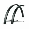 SKS EDGE AL 56 Schutzblech-Set VR+HR 28'' Aluminium Schwarz Matt