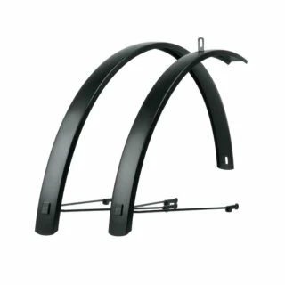 SKS EDGE AL 56 Schutzblech-Set VR+HR 28'' Aluminium Schwarz Matt 1 SKS EDGE AL 56 Schutzblech-Set VR+HR 28'' Aluminium Schwarz Matt