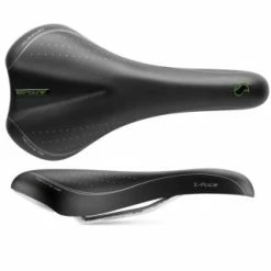 SPORTOURER Sattel X RACE Gel Schwarz