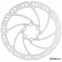 Tektro TR24 Bremsscheibe 6-Loch Edelstahl