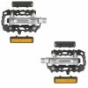 VP Components VP Pedale196 MTB Trekking Mit Käfig Schwarz/ Silber Mit Reflektor